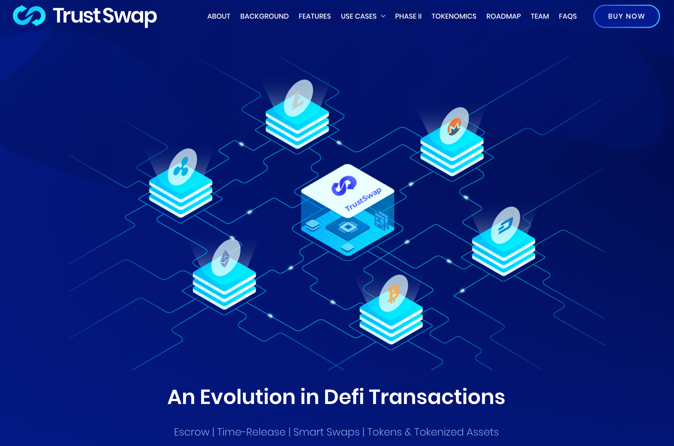 transações defi trustswap